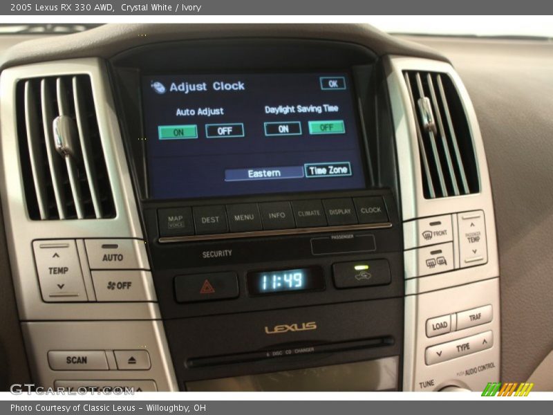 Crystal White / Ivory 2005 Lexus RX 330 AWD