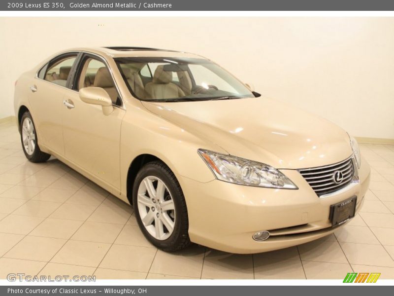 Golden Almond Metallic / Cashmere 2009 Lexus ES 350