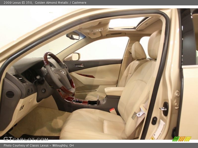 Golden Almond Metallic / Cashmere 2009 Lexus ES 350