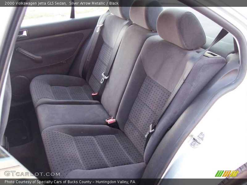 Silver Arrow Metallic / Black 2000 Volkswagen Jetta GLS Sedan