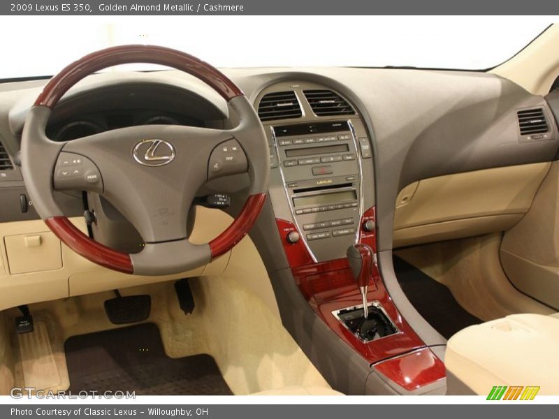 Golden Almond Metallic / Cashmere 2009 Lexus ES 350