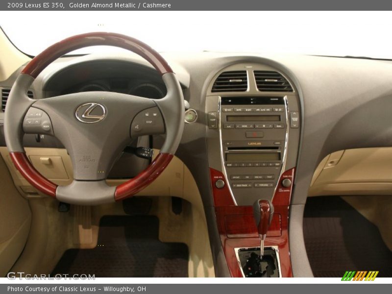 Golden Almond Metallic / Cashmere 2009 Lexus ES 350