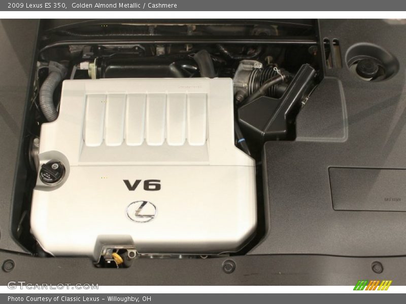 Golden Almond Metallic / Cashmere 2009 Lexus ES 350