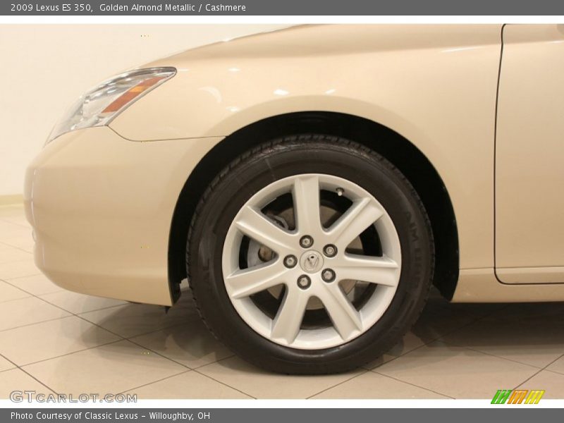 Golden Almond Metallic / Cashmere 2009 Lexus ES 350