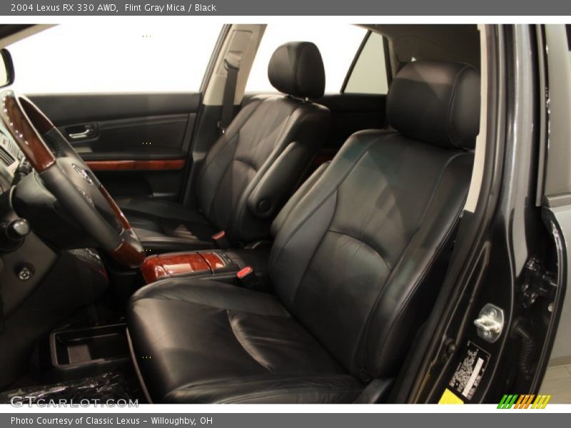 Flint Gray Mica / Black 2004 Lexus RX 330 AWD