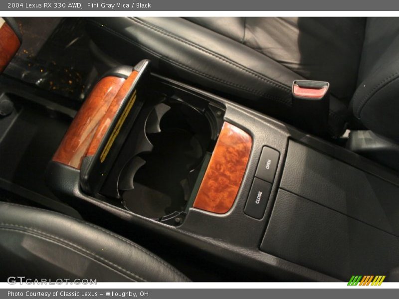 Flint Gray Mica / Black 2004 Lexus RX 330 AWD
