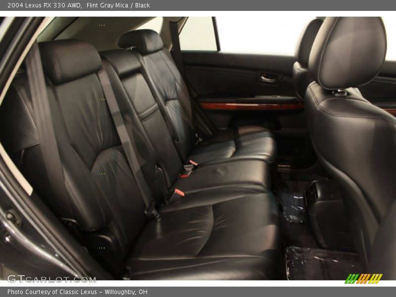 Flint Gray Mica / Black 2004 Lexus RX 330 AWD