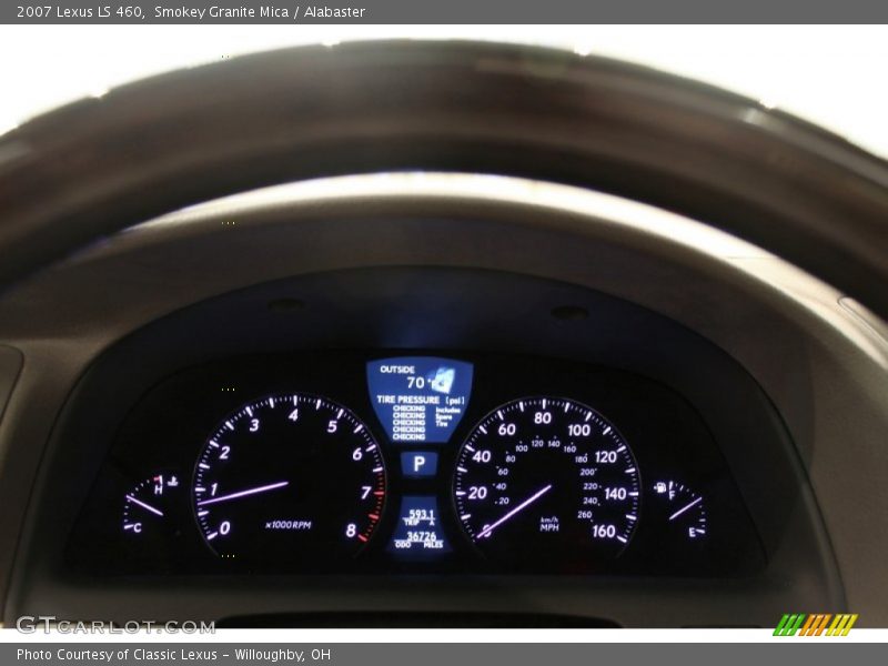 Smokey Granite Mica / Alabaster 2007 Lexus LS 460