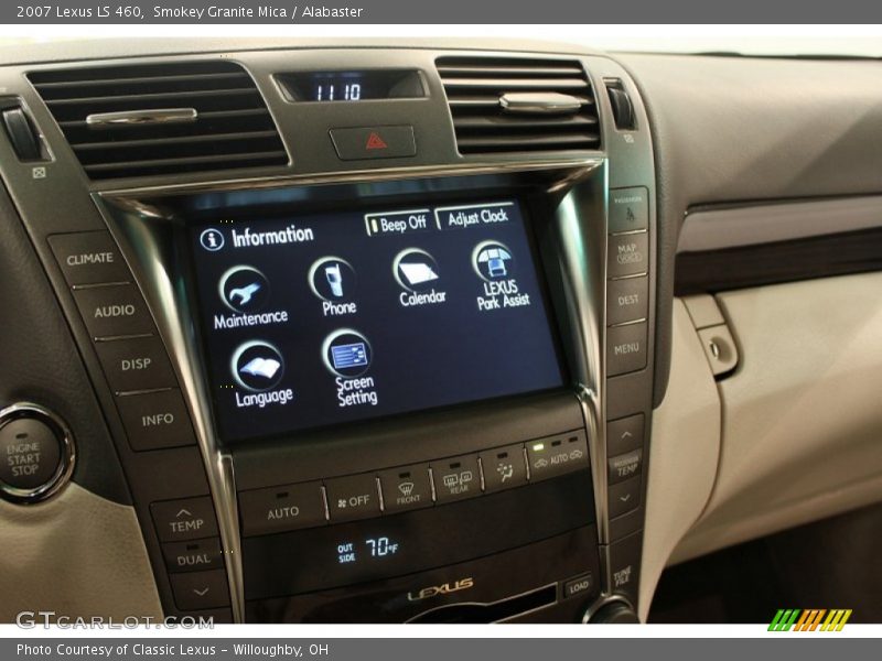 Smokey Granite Mica / Alabaster 2007 Lexus LS 460