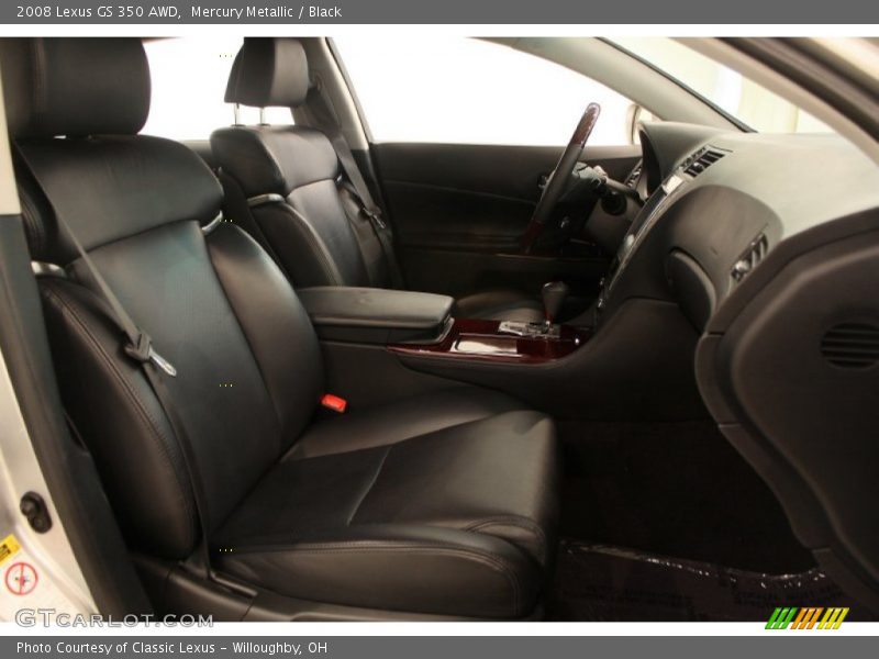 Mercury Metallic / Black 2008 Lexus GS 350 AWD