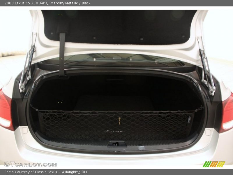Mercury Metallic / Black 2008 Lexus GS 350 AWD