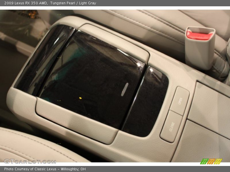 Tungsten Pearl / Light Gray 2009 Lexus RX 350 AWD
