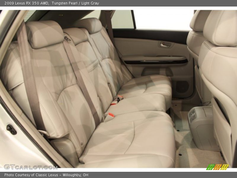 Tungsten Pearl / Light Gray 2009 Lexus RX 350 AWD