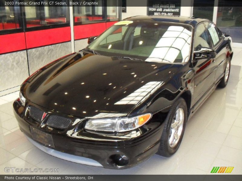 Black / Graphite 2003 Pontiac Grand Prix GT Sedan