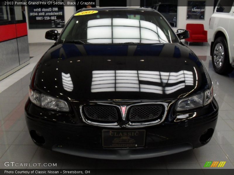 Black / Graphite 2003 Pontiac Grand Prix GT Sedan
