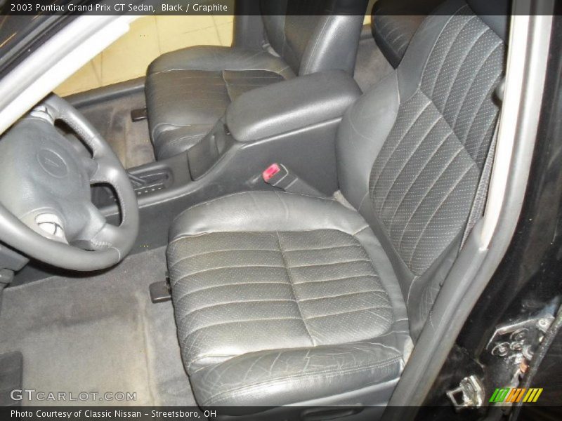 Black / Graphite 2003 Pontiac Grand Prix GT Sedan