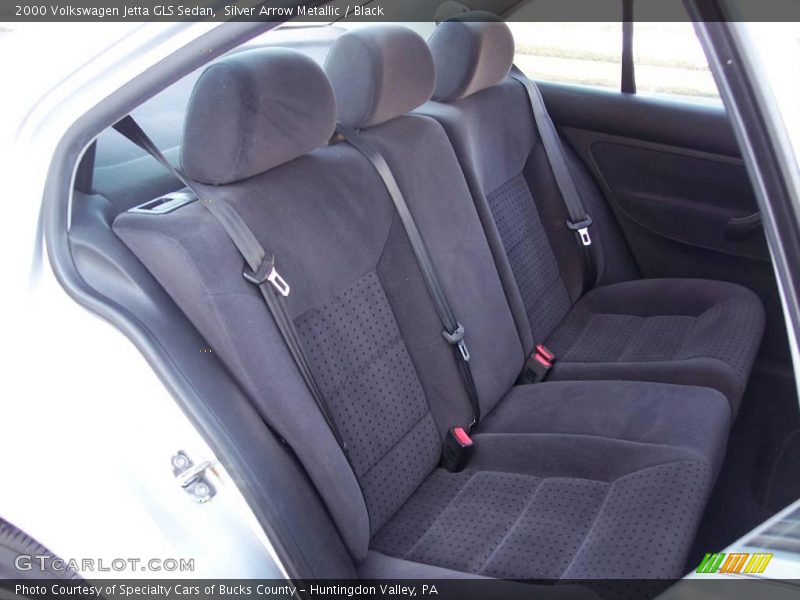 Silver Arrow Metallic / Black 2000 Volkswagen Jetta GLS Sedan
