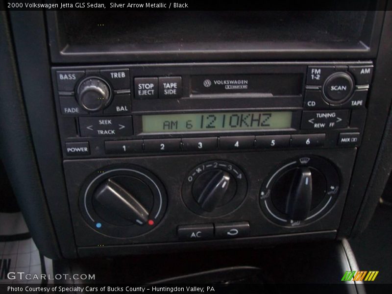 Silver Arrow Metallic / Black 2000 Volkswagen Jetta GLS Sedan