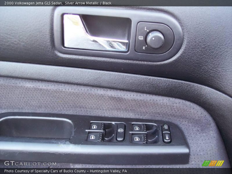 Silver Arrow Metallic / Black 2000 Volkswagen Jetta GLS Sedan