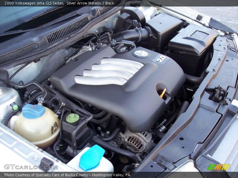 Silver Arrow Metallic / Black 2000 Volkswagen Jetta GLS Sedan