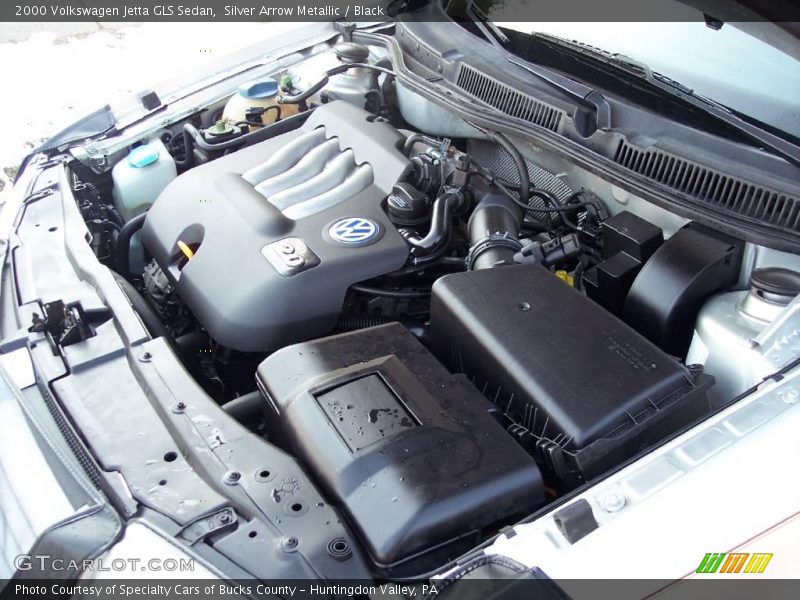 Silver Arrow Metallic / Black 2000 Volkswagen Jetta GLS Sedan