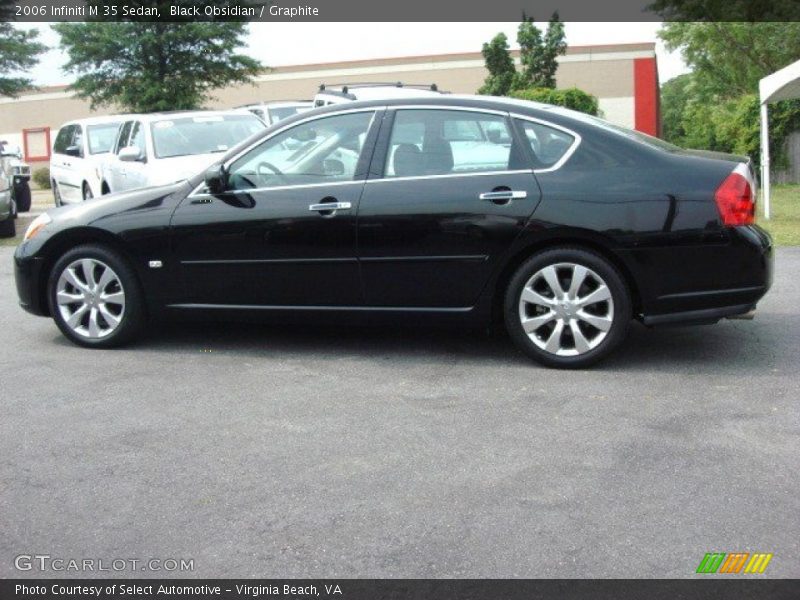 Black Obsidian / Graphite 2006 Infiniti M 35 Sedan