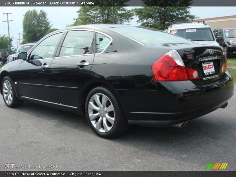 Black Obsidian / Graphite 2006 Infiniti M 35 Sedan