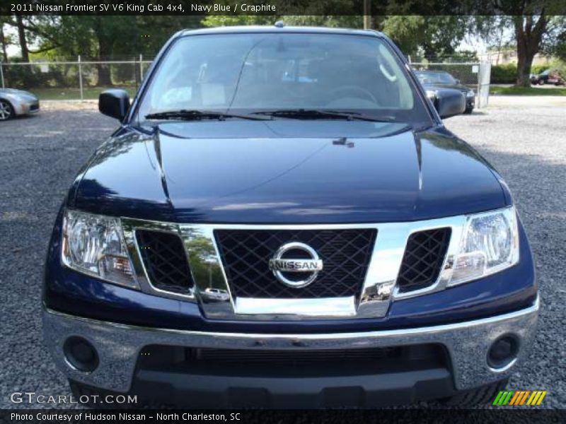 Navy Blue / Graphite 2011 Nissan Frontier SV V6 King Cab 4x4