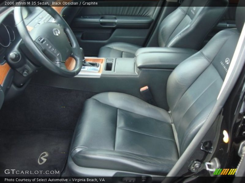 Black Obsidian / Graphite 2006 Infiniti M 35 Sedan
