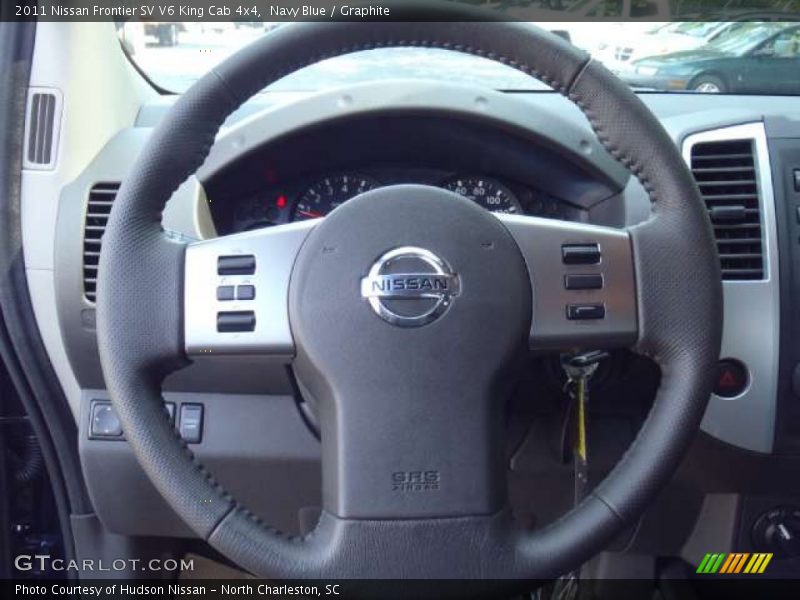 Navy Blue / Graphite 2011 Nissan Frontier SV V6 King Cab 4x4