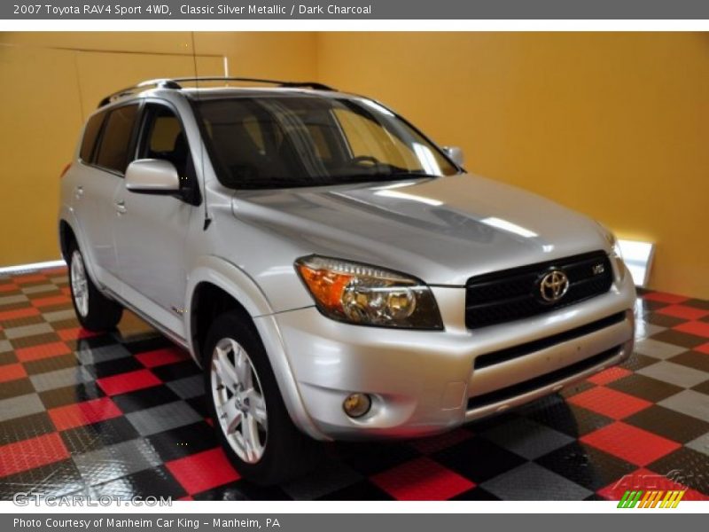 Classic Silver Metallic / Dark Charcoal 2007 Toyota RAV4 Sport 4WD