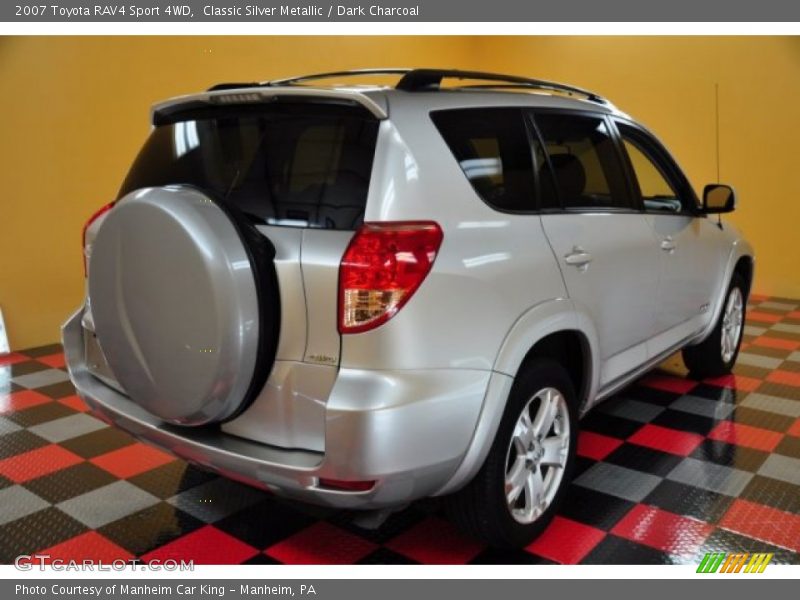 Classic Silver Metallic / Dark Charcoal 2007 Toyota RAV4 Sport 4WD