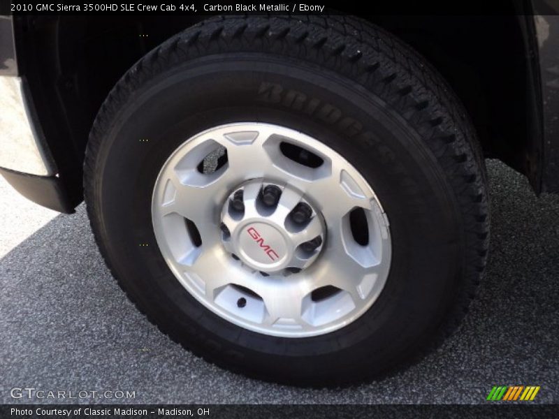 Carbon Black Metallic / Ebony 2010 GMC Sierra 3500HD SLE Crew Cab 4x4
