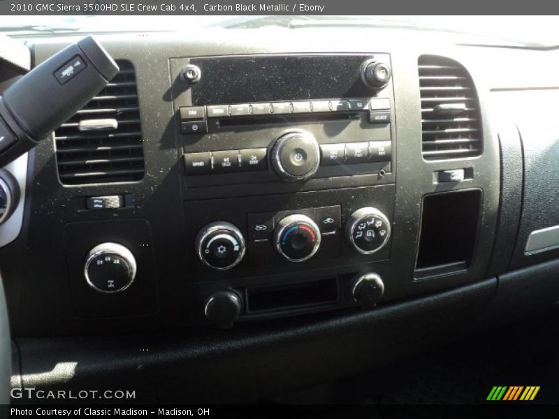Carbon Black Metallic / Ebony 2010 GMC Sierra 3500HD SLE Crew Cab 4x4