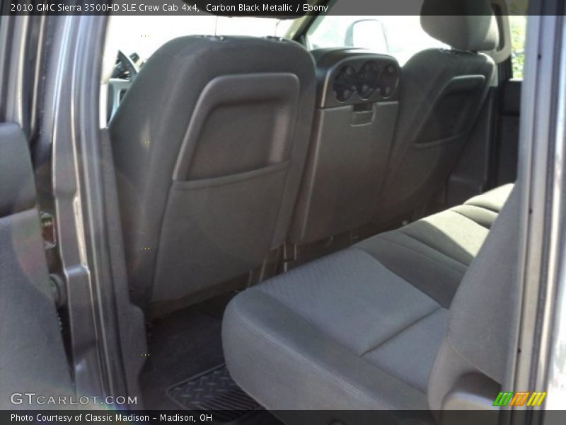 Carbon Black Metallic / Ebony 2010 GMC Sierra 3500HD SLE Crew Cab 4x4
