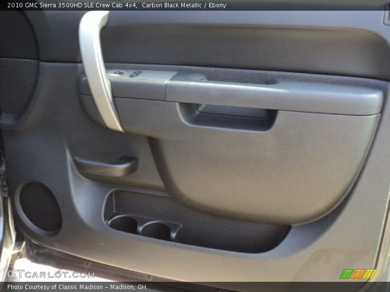 Carbon Black Metallic / Ebony 2010 GMC Sierra 3500HD SLE Crew Cab 4x4