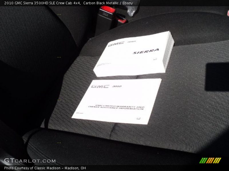 Carbon Black Metallic / Ebony 2010 GMC Sierra 3500HD SLE Crew Cab 4x4