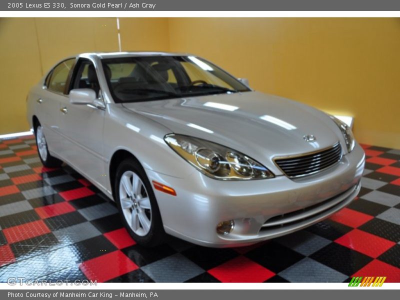 Sonora Gold Pearl / Ash Gray 2005 Lexus ES 330