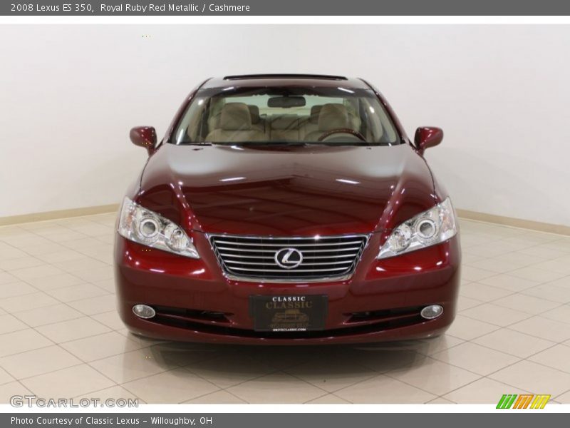 Royal Ruby Red Metallic / Cashmere 2008 Lexus ES 350