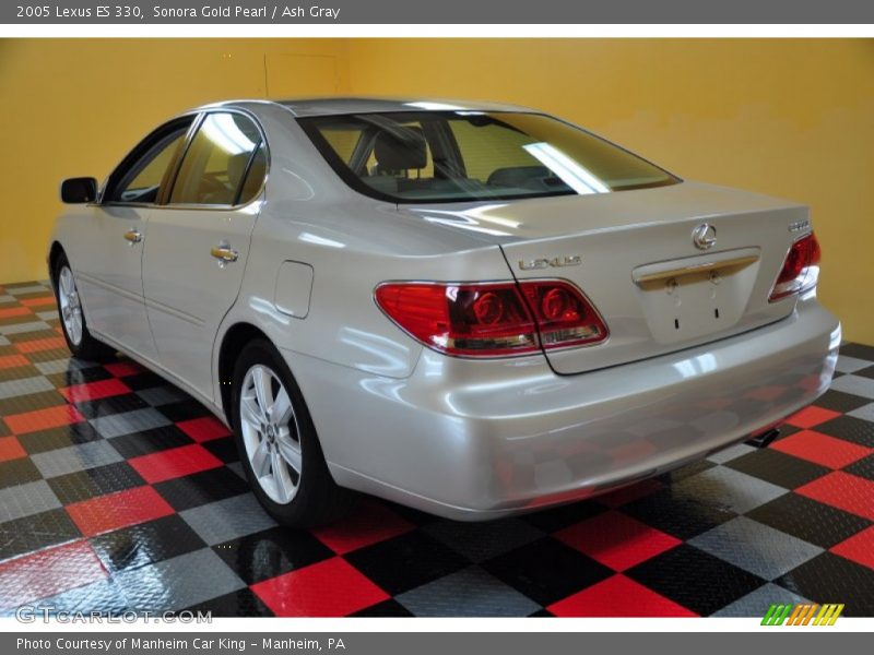 Sonora Gold Pearl / Ash Gray 2005 Lexus ES 330