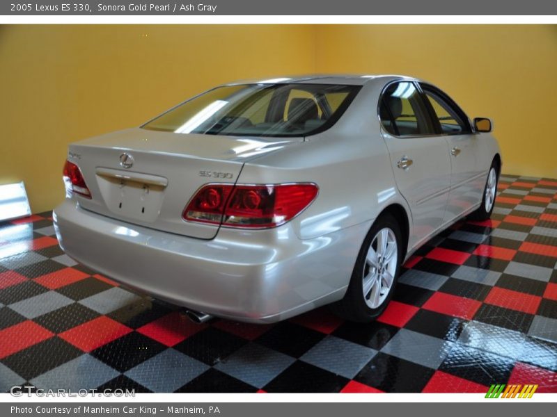 Sonora Gold Pearl / Ash Gray 2005 Lexus ES 330