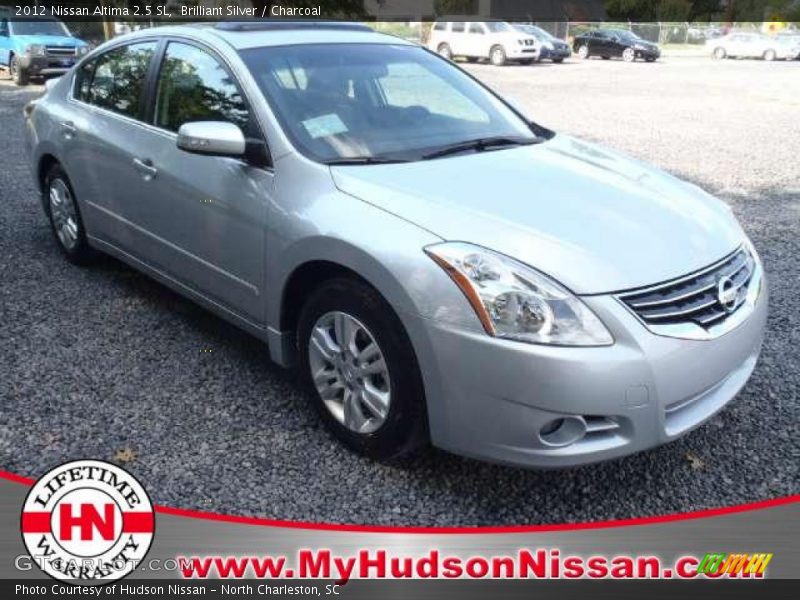 Brilliant Silver / Charcoal 2012 Nissan Altima 2.5 SL