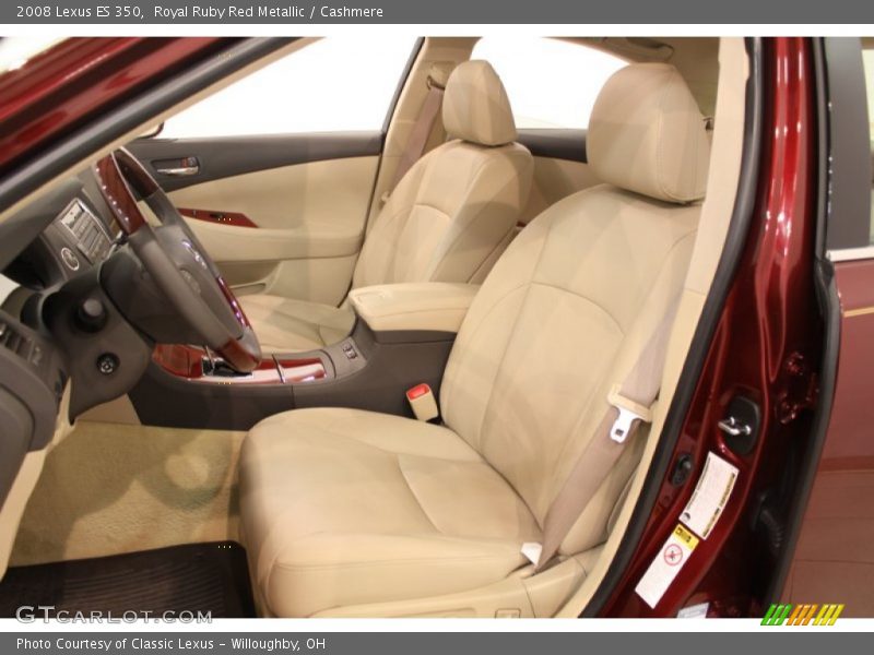 Royal Ruby Red Metallic / Cashmere 2008 Lexus ES 350