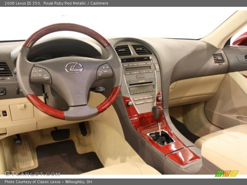 Royal Ruby Red Metallic / Cashmere 2008 Lexus ES 350