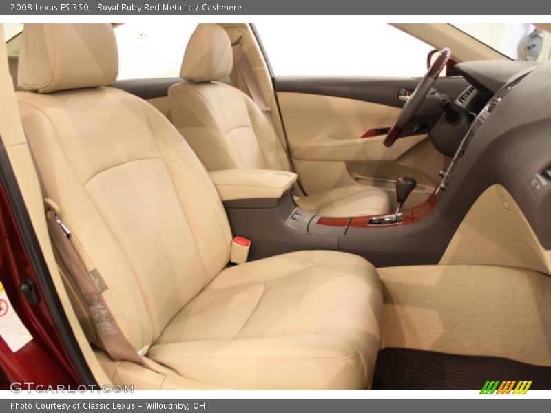 Royal Ruby Red Metallic / Cashmere 2008 Lexus ES 350