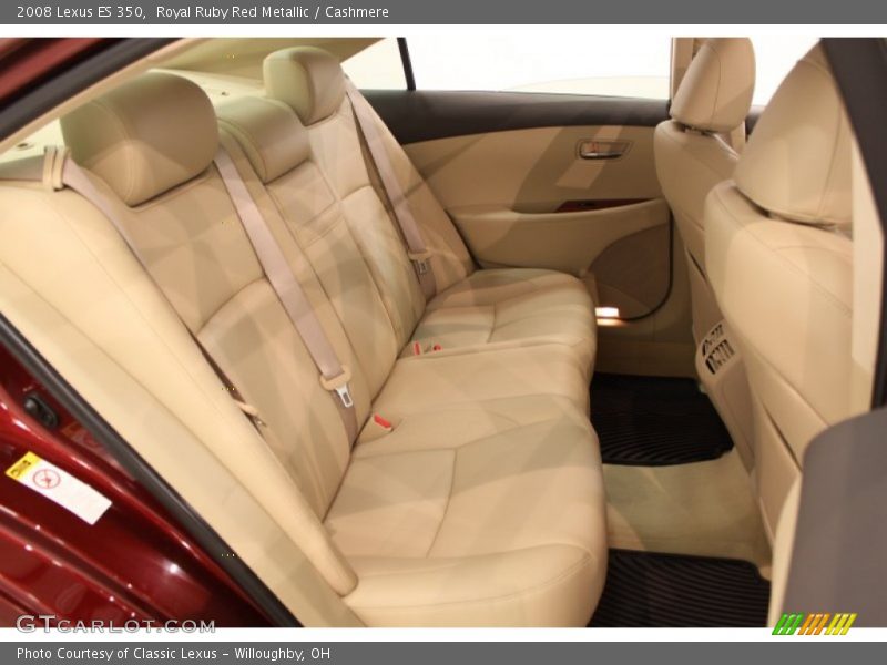 Royal Ruby Red Metallic / Cashmere 2008 Lexus ES 350