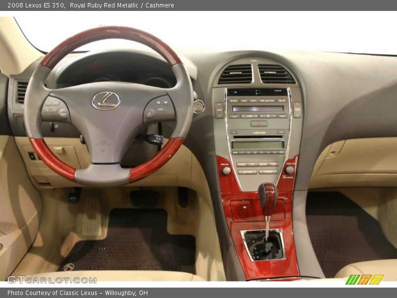 Royal Ruby Red Metallic / Cashmere 2008 Lexus ES 350