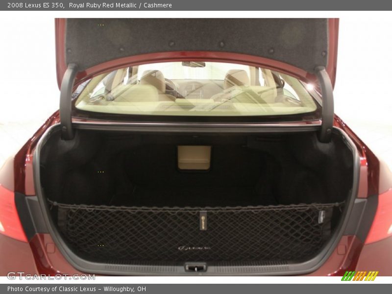 Royal Ruby Red Metallic / Cashmere 2008 Lexus ES 350
