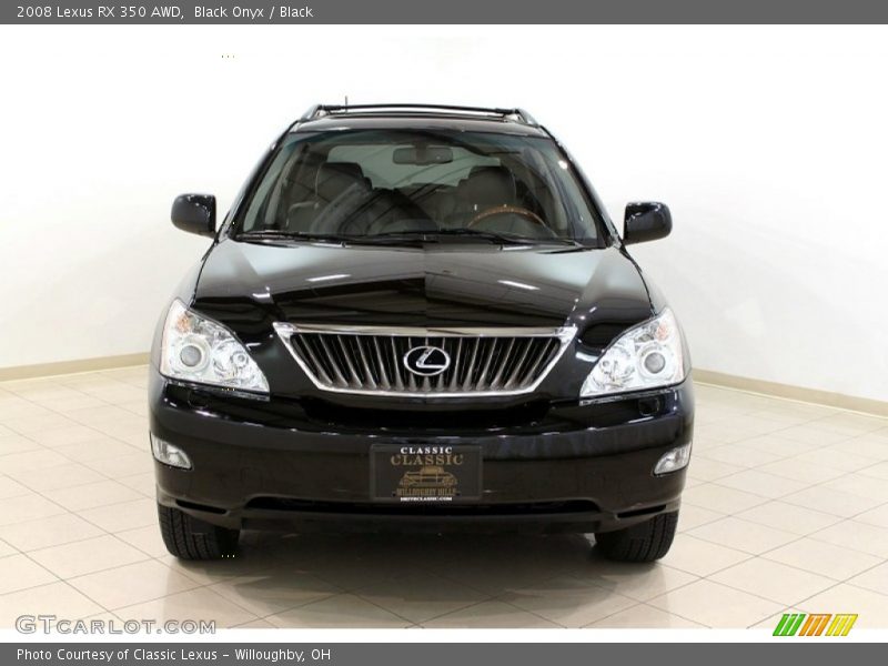 Black Onyx / Black 2008 Lexus RX 350 AWD