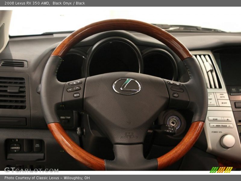 Black Onyx / Black 2008 Lexus RX 350 AWD